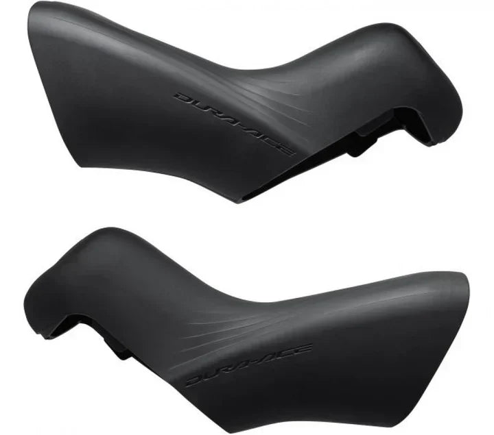 Schwarze Shimano DURA-ACE ST-R9270 Griffgummis, Griffhauben bzw. STI-Hoods als Paar für Rennrad-Schalt- und Bremshebel