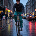 Basil Skane Herren-Regenhose teal green XL wasserdicht, atmungsaktiv, reflektierend