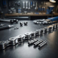 Shimano 3 Stück Kettennietstift 10-fach für die sichere Montage und Reparatur von Fahrradketten.