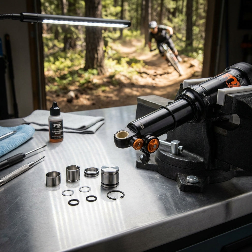 FOX Service Set Valve Stack Assy 2018 Float DPS Dämpfer Wartung. Präzise Dämpfungs-Performance für dein Mountainbike.