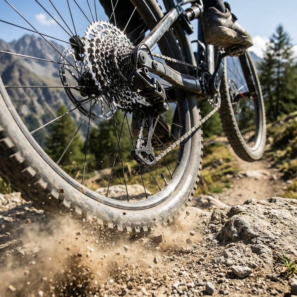 SRAM Kassette XS-1270 Transmission 10-52T 12-fach. Robuste, präzise Mountainbike Schaltung für optimale Performance.