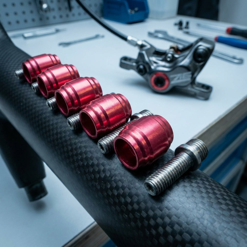 SRAM Klemmring Steckhülse Hydraulikleitung Stealthamajig für sichere hydraulische Fahrradbremsen. Montage, Wartung, Ersatzteil.