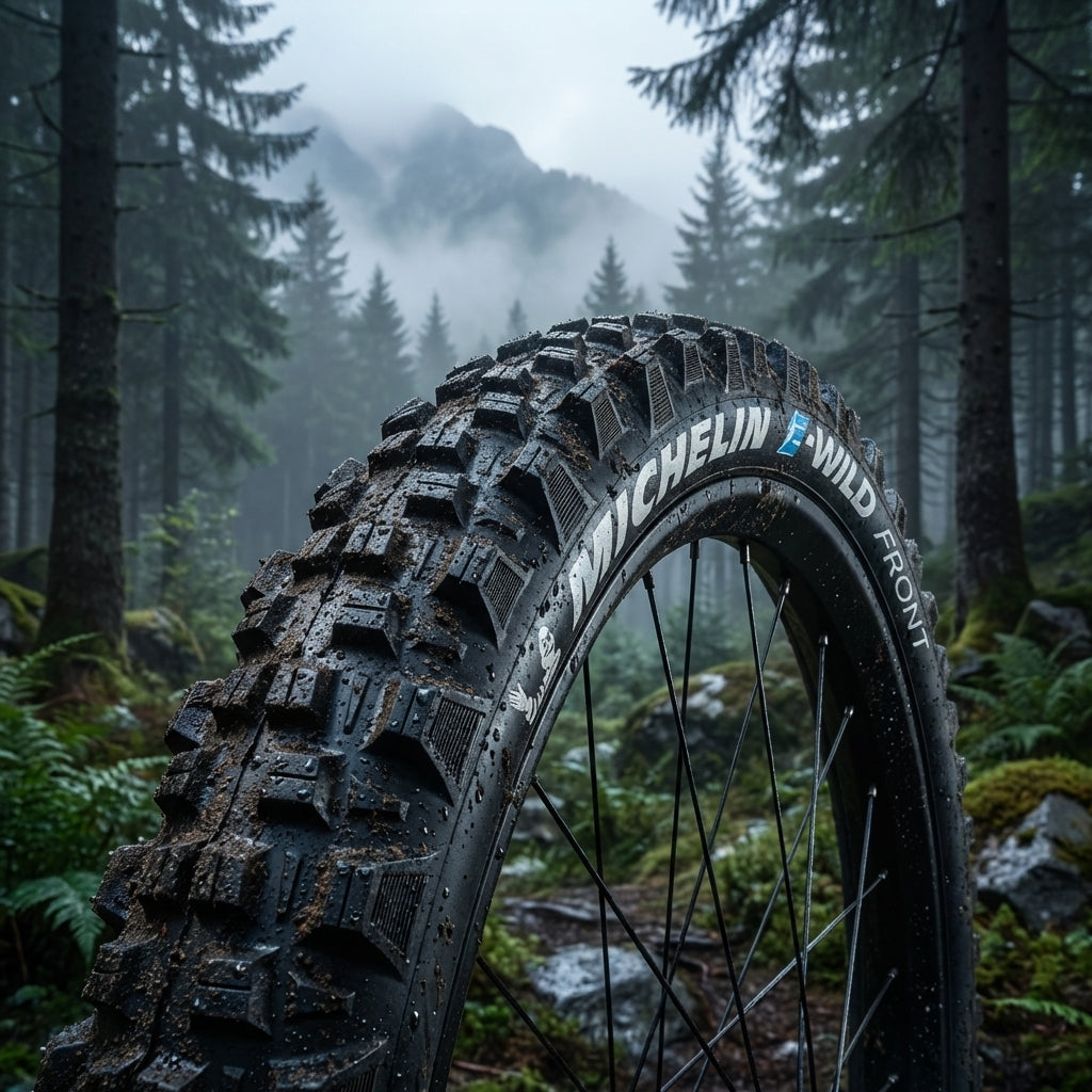 Michelin E-Wild Front Reifen für E-MTB 27.5 Zoll mit Gravity Shield Pannenschutz und GUM-X Grip für Enduro Trails.
