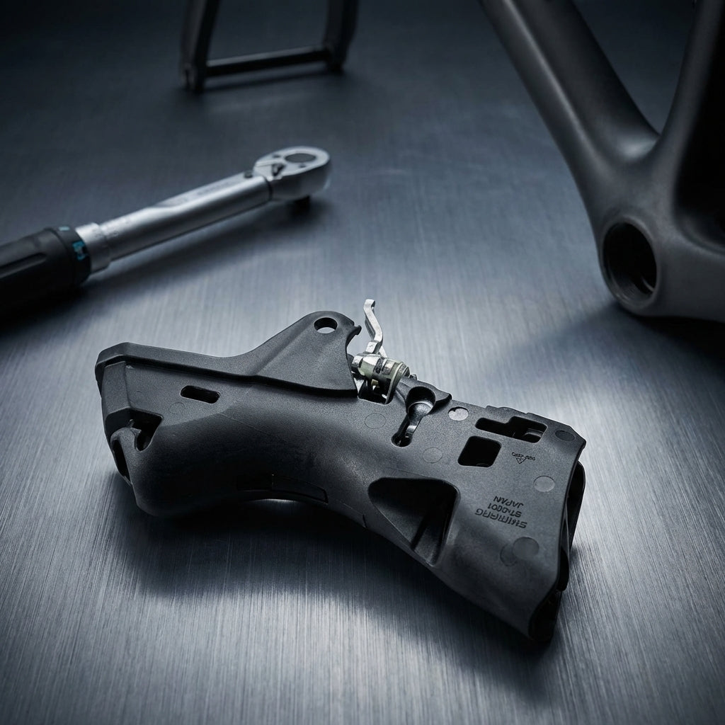 Shimano ST-9001 Hebelhalterung rechts Ersatzteil für Rennrad Schalt-Bremshebel zur Reparatur und Wartung.