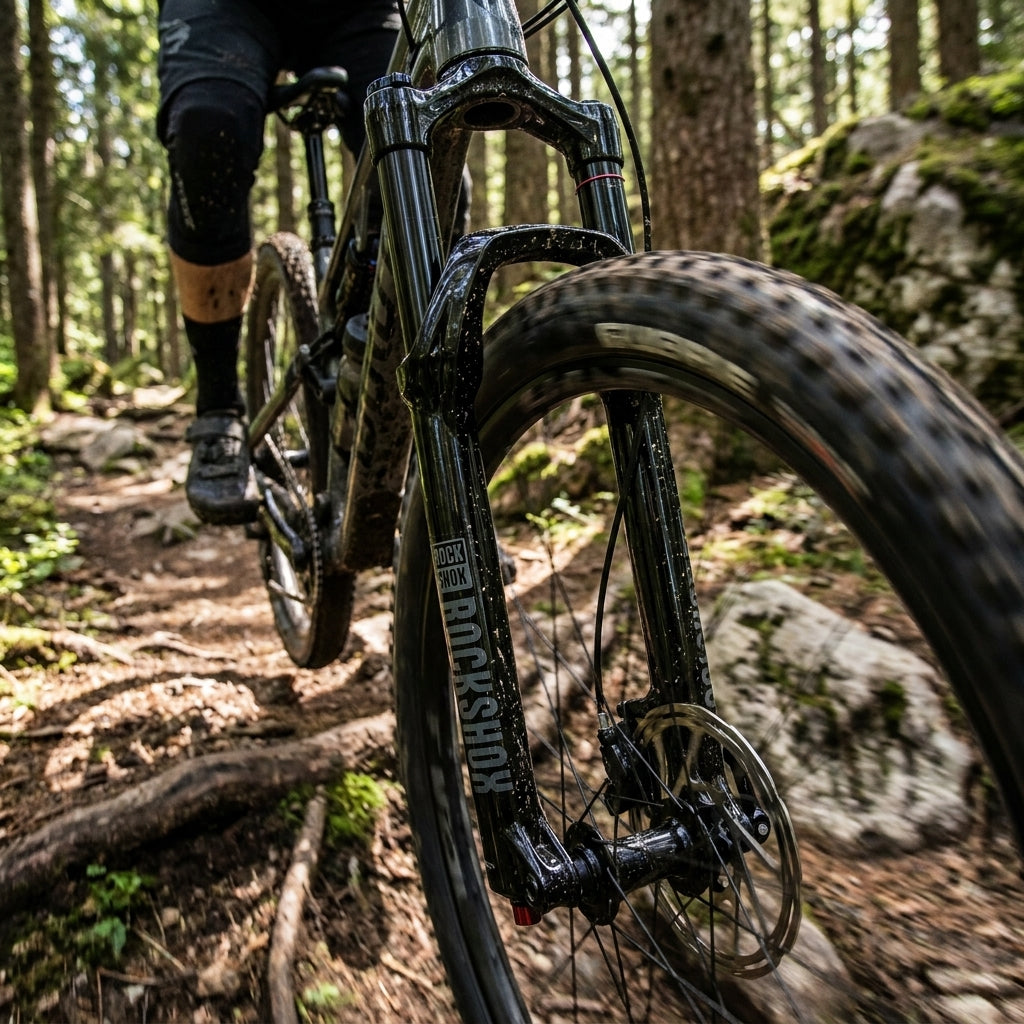 RockShox Judy Gold RL 29 Zoll Mountainbike Federgabel. Schwarz, Solo Air, 120mm Federweg für Trail Performance.