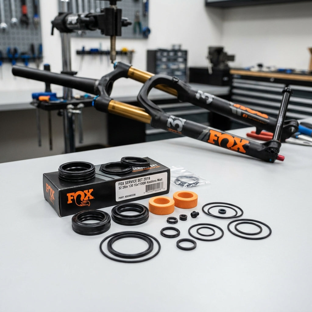FOX Service Set 2019 32 29in Kashima Matt für Federgabel Wartung. Originalteile für optimale Mountainbike Performance.