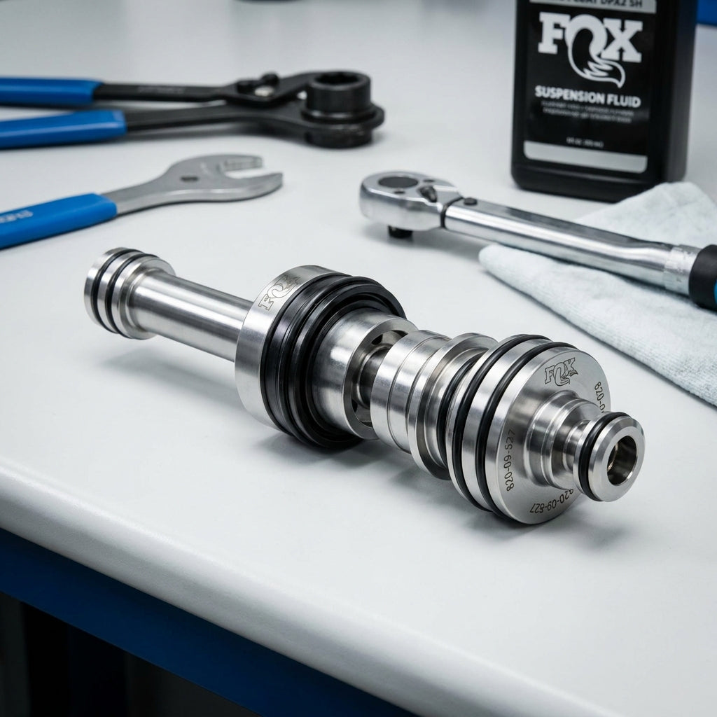 FOX Service Set Piston Assy Damping DPX2. Ersatzteile für präzise Dämpfer-Performance und längere Lebensdauer des FOX FLOAT Dämpfers.