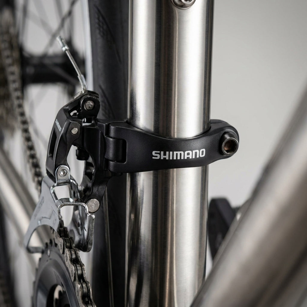 SHIMANO Umwerfer-Adapter 34,9 mm für präzise Fahrrad Schaltung Montage. Stabilisiert Shimano Umwerfer an Rahmen.