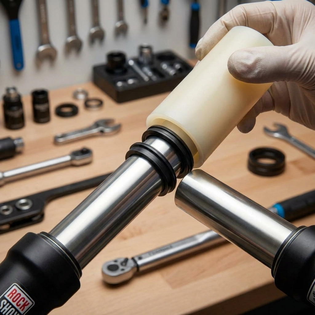 Rockshox Dichtungswerkzeug 32 mm für Recon, Reba, Sid Gabeln bei der Dichtungsmontage