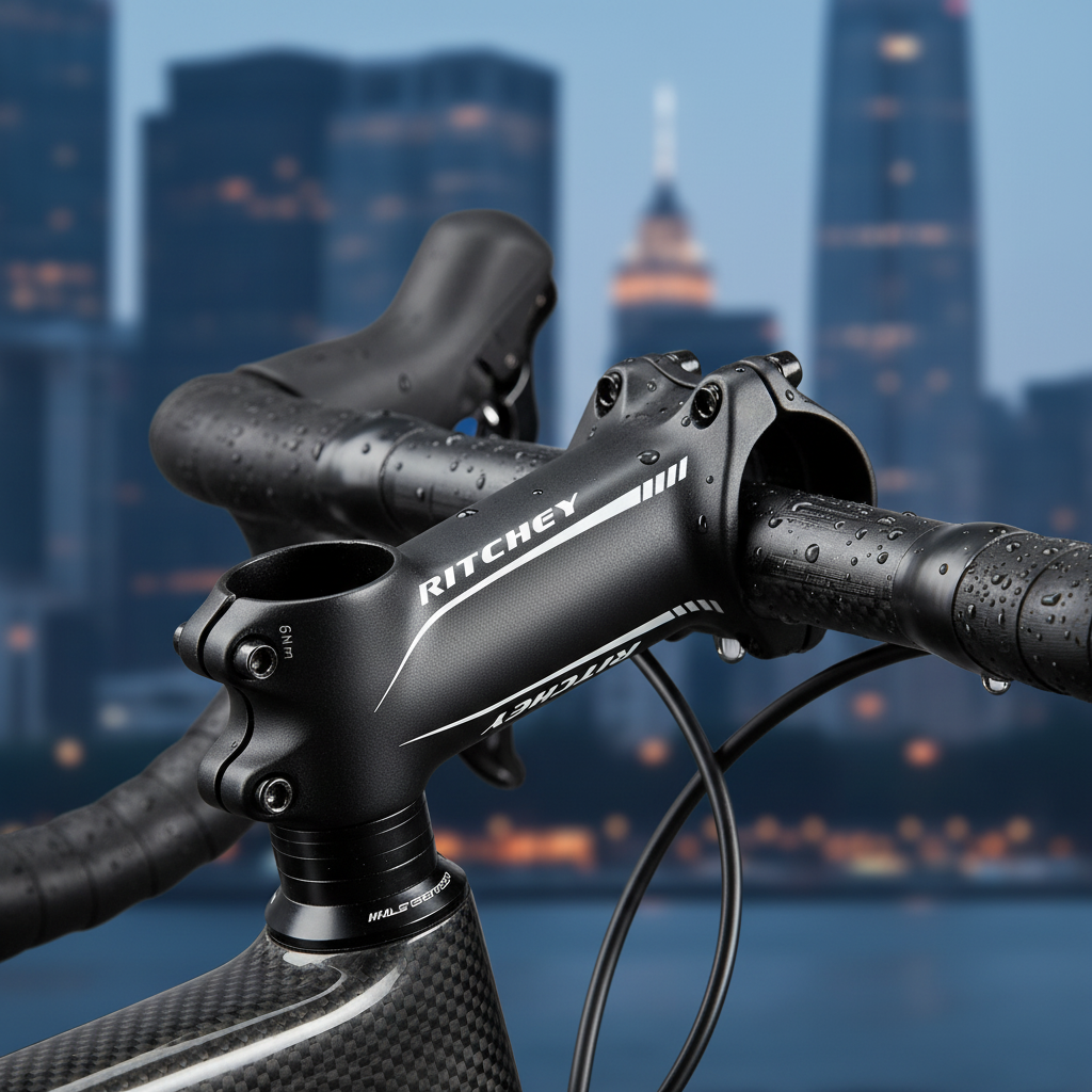 Ritchey Comp 4-Axis Vorbau 60mm 30° 31,8mm schwarz, 3D-Aluminium für Carbon- und Alulenker.