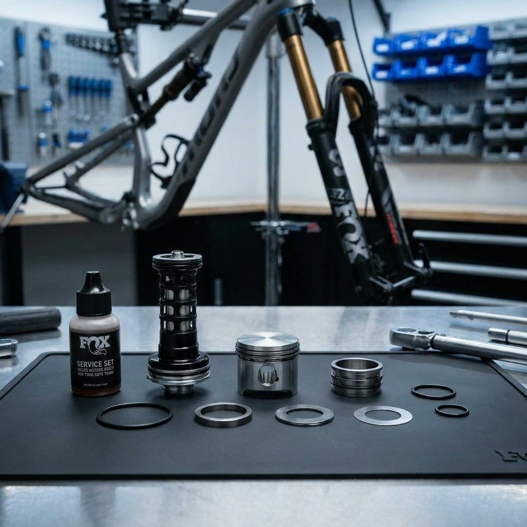 FOX Service Set Valve Stack Assy für Float LIVE Valve. Präzise Dämpfungswartung und Performance-Upgrade für Fahrradfederung.