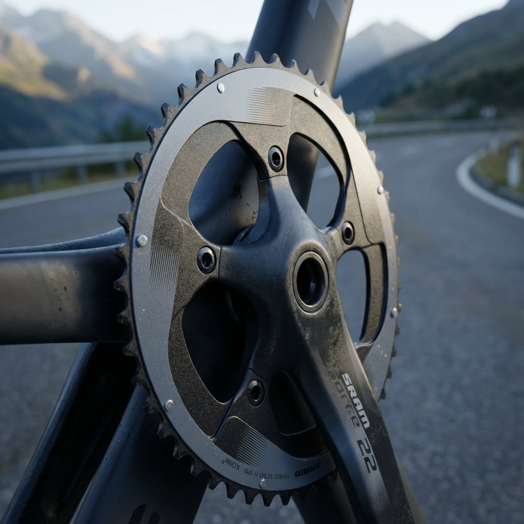 SRAM Force 22 Kettenblatt 50T 110mm grau für 11-fach Rennrad Antriebe mit X-Glide R Technologie.