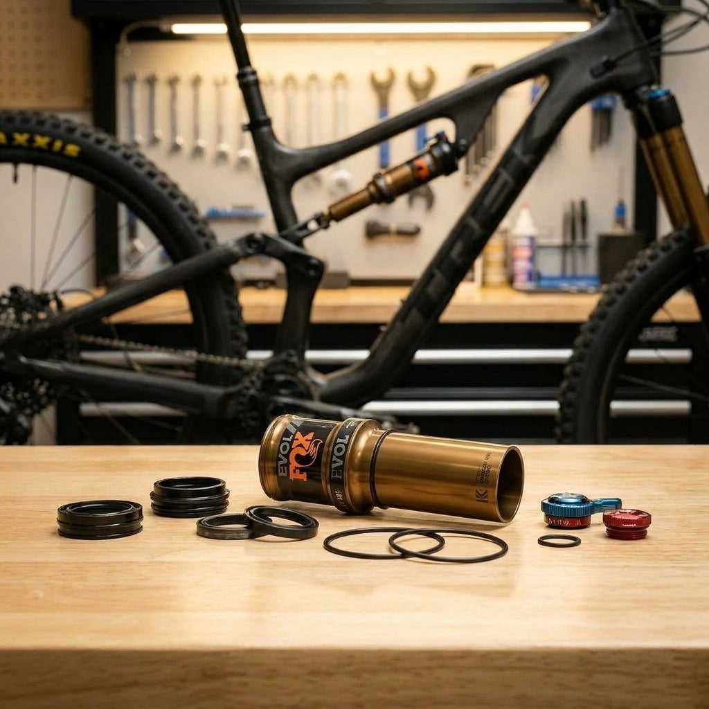 FOX Service Set Sleeve Assembly 210x50/55 für EVOL Kashima Dämpfer. Präzise Wartung für Mountainbike Fahrwerk.