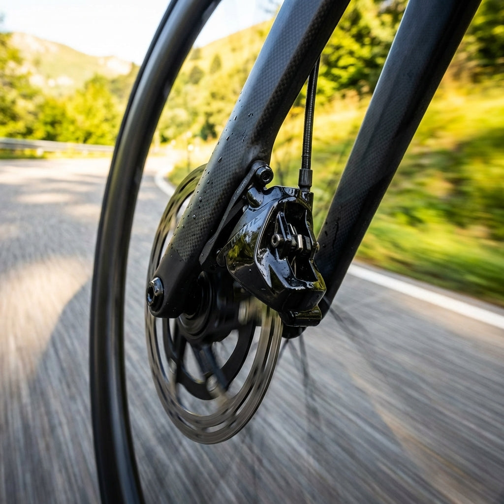 SRAM Bremssattel Rival AXS für Rennrad und Gravelbike. Präzise Scheibenbremse mit hoher Performance und geringem Gewicht.