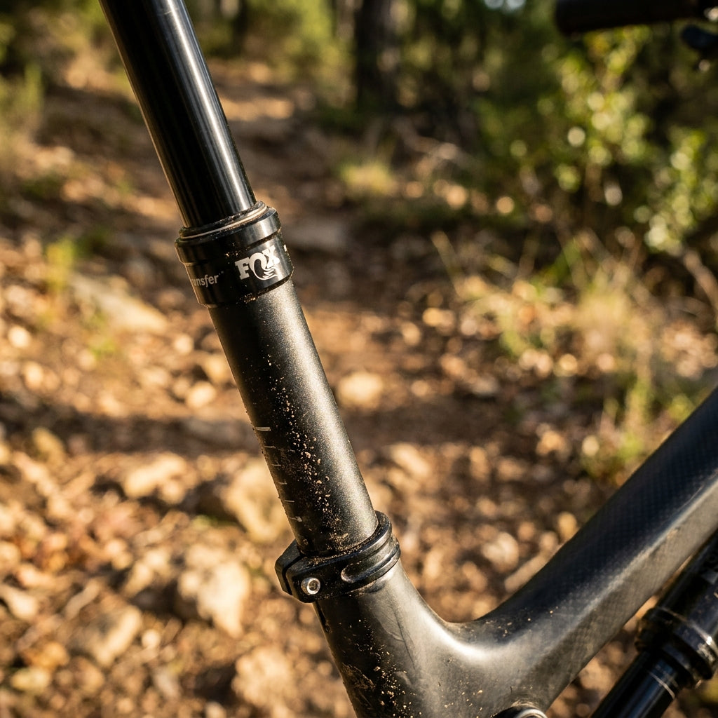 FOX Transfer Lower Post 30.9 210 mm für MTB Sattelstütze. Präzises Fahrradteil für zuverlässige Performance im Gelände.