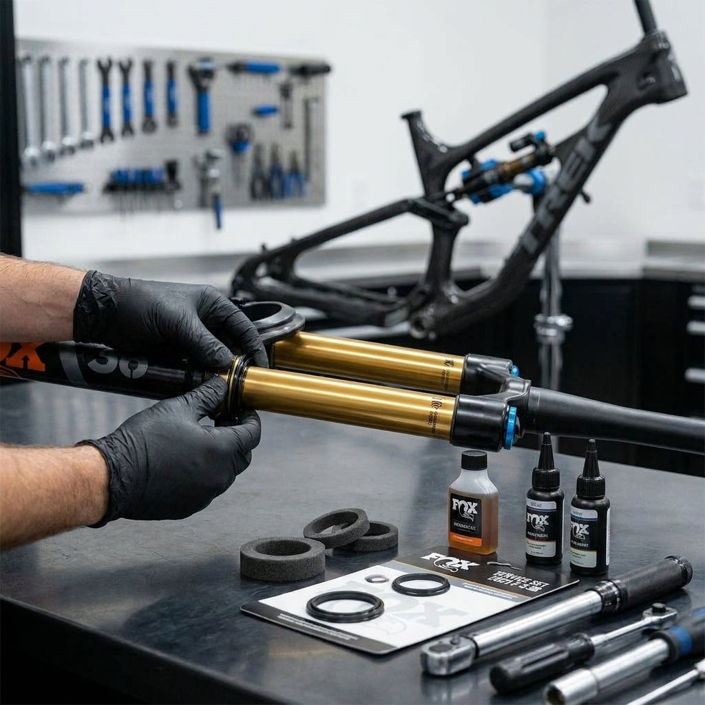 FOX Service Set 2023 F-S 36 für Federgabel Wartung. Präzise Kashima 27.5/29 Zoll Mountainbike Gabel Service Kit.