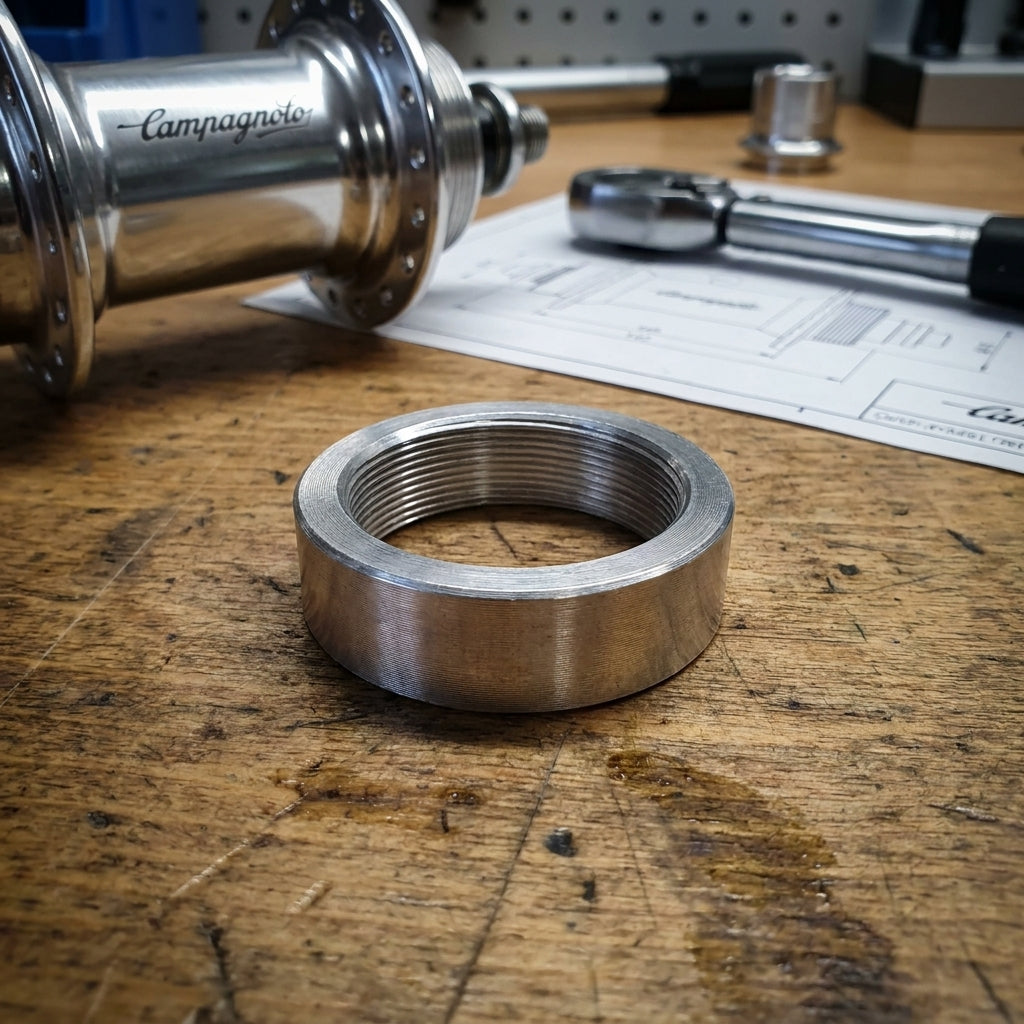 Campagnolo Distanzring für HR-Nabe. Präzises Ersatzteil für optimale Fahrrad-Performance und Langlebigkeit.