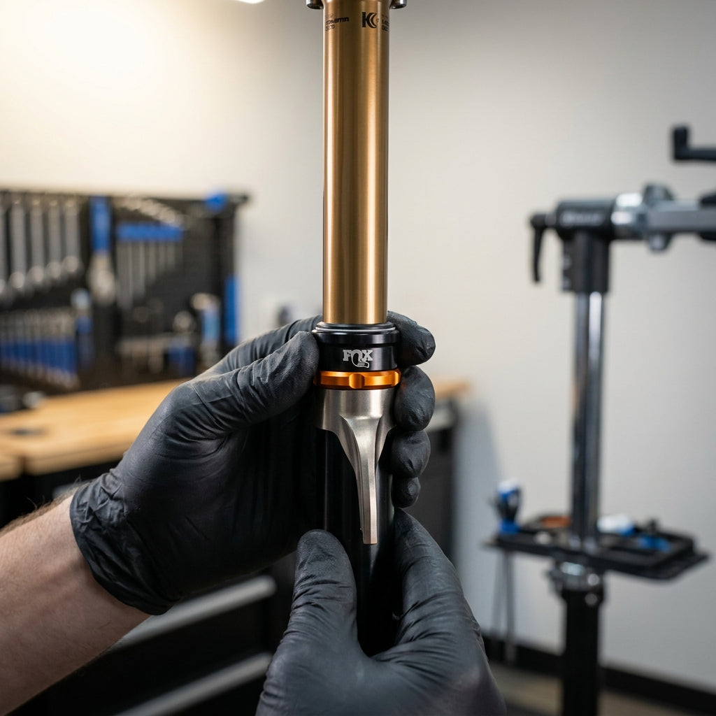 FOX Tooling Bullet Wiper Transfer SL 27.2 Servicewerkzeug für präzise Sattelstützenwartung. Originalwerkzeug für FOX.