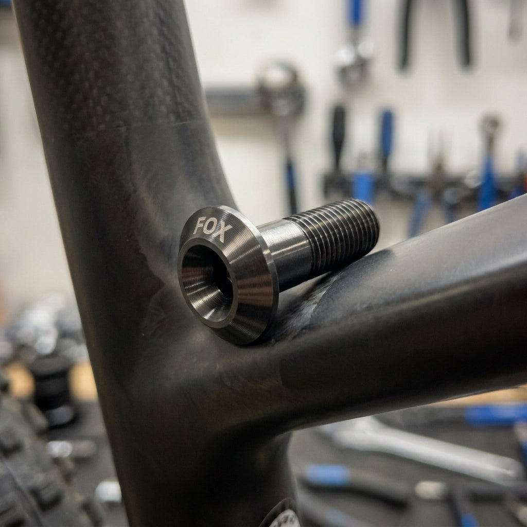 FOX Kit Fastener Custom Seat Post Bolt 10er-Set. Präzise Sattelstützen Schrauben für Mountainbike und ambitionierte Fahrer.