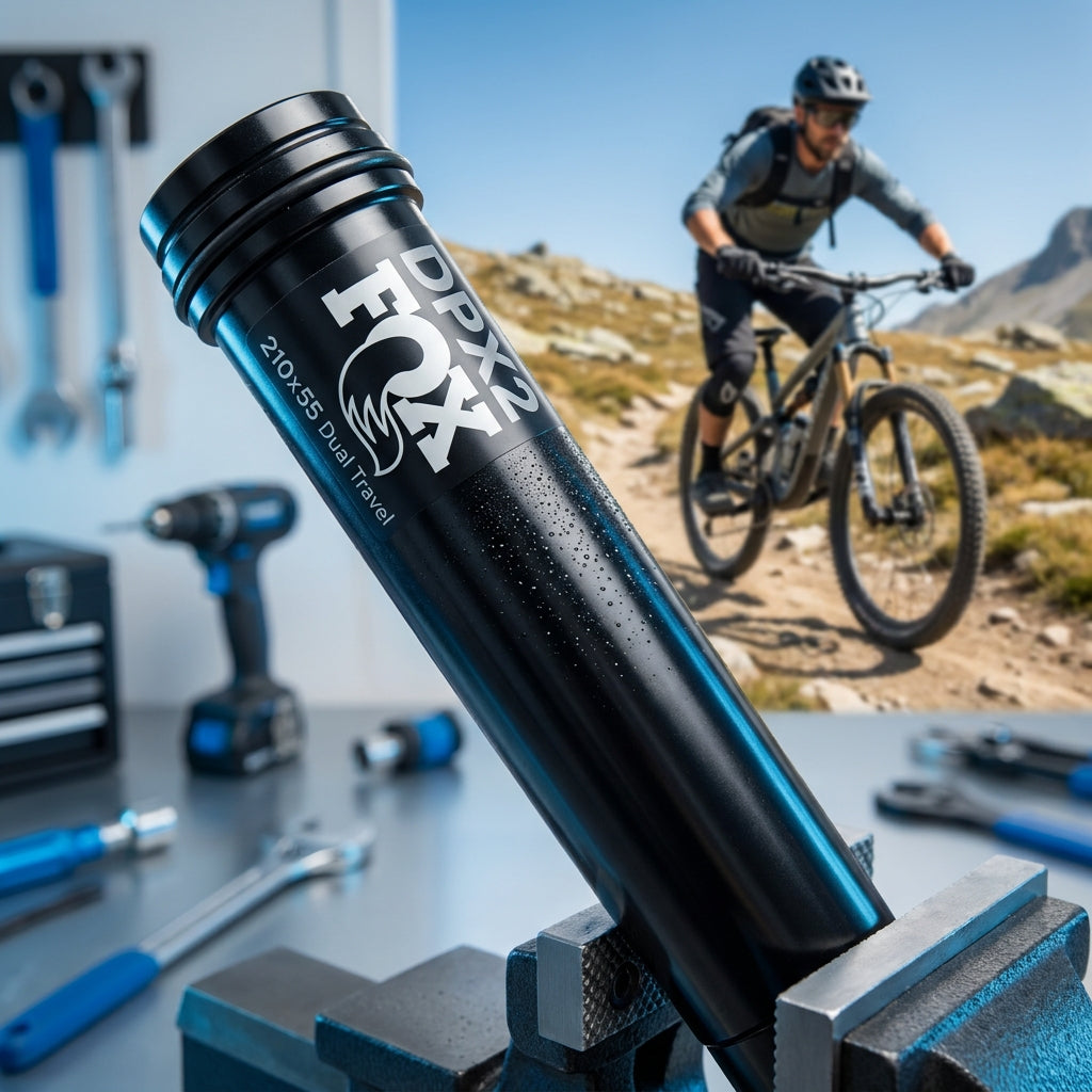 FOX Dämpfer Shaft Inner DPX2 210x55 Dual Travel. Hochwertiger Ersatzkolben für präzise Mountainbike Dämpfung und Top-Fahrwerks-Performance.