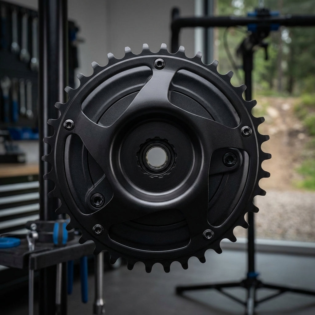 KMC E-Bike Kettenblatt schwarz 38 Zähne für Bosch Gen.3 Direct mount.