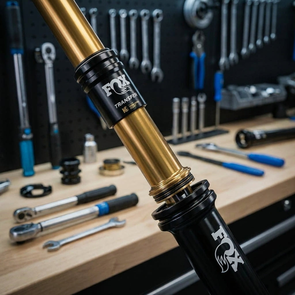 FOX Transfer Kashima Ersatz-Innenrohr 100mm. Präzises Upper Post für FOX Sattelstütze. Hochwertiges Fahrradteil.