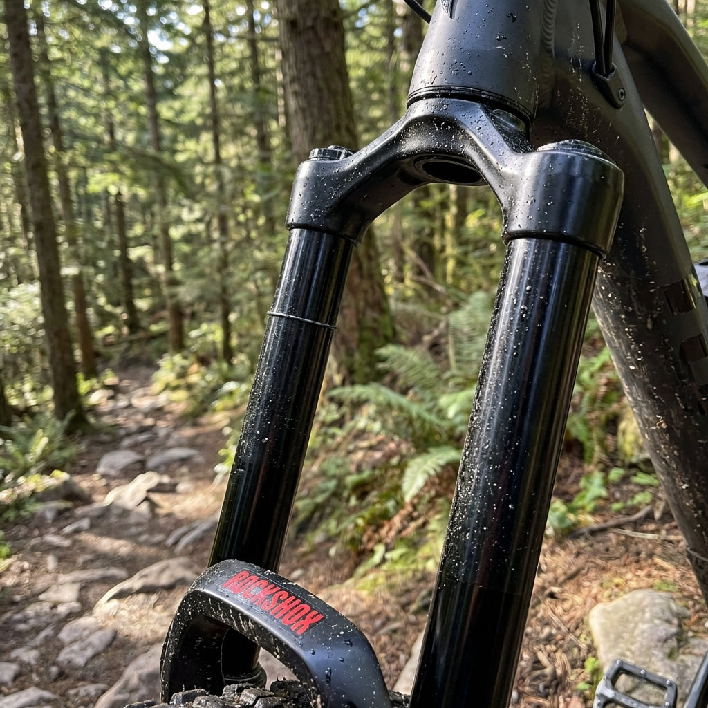 RockShox Domain Gabel-Standrohr+Brücke für Mountainbikes. Robustes Ersatzteil für 27.5/29 Boost Federgabeln. Performance Upgrade.