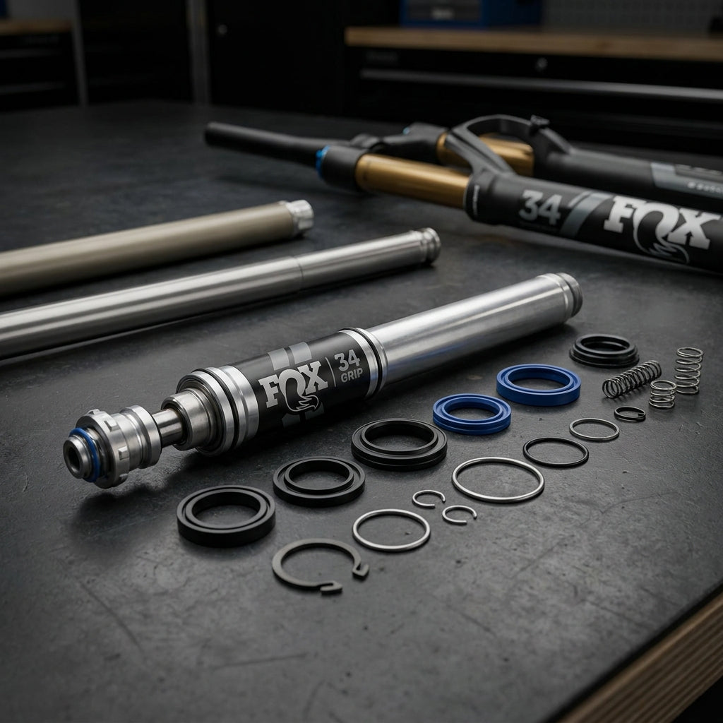 FOX Service Set 2019 34 Grip Cart Assy Complete für Federgabel Wartung. Präzise Teile für Mountainbike Performance.