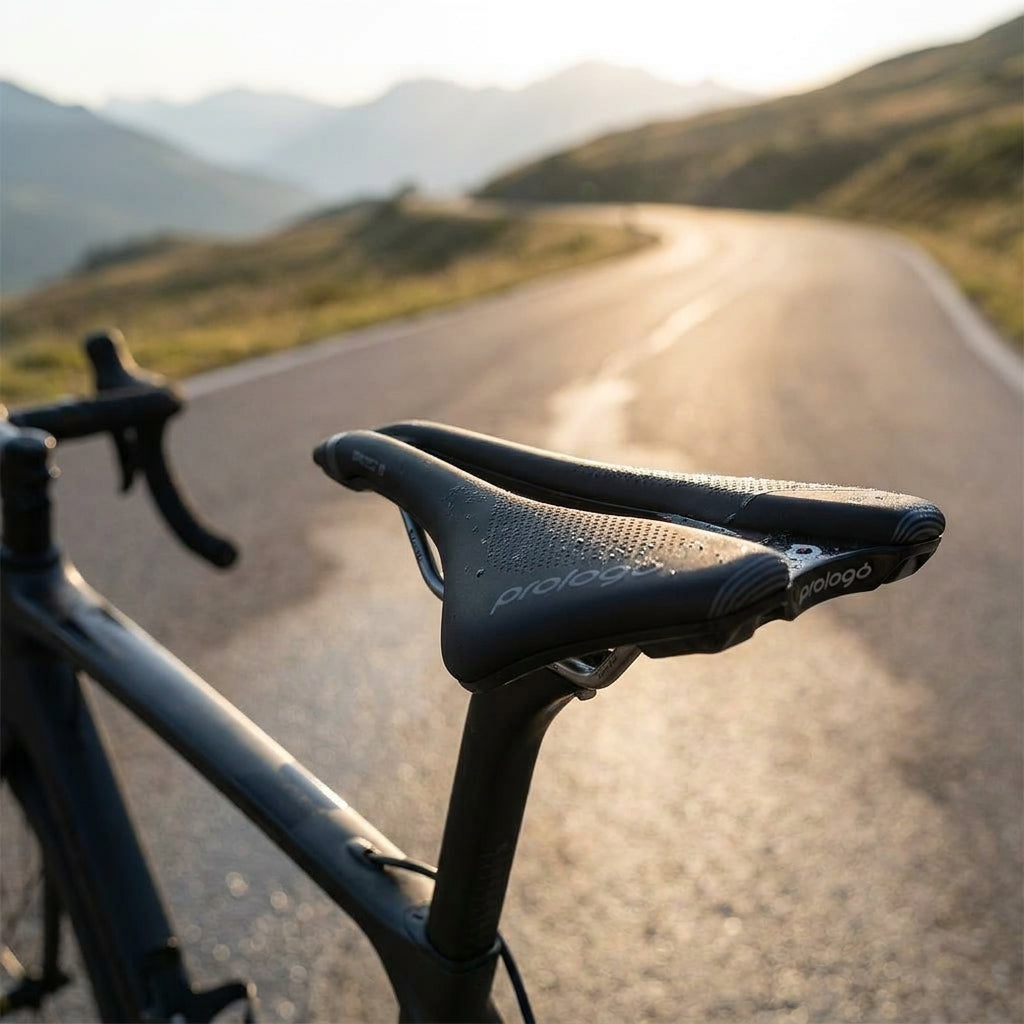 Prologo Dimension R2 Fahrradsattel 153mm, schwarz-anthrazit. Leichter Rennrad, Gravelbike, MTB Sattel für Komfort.