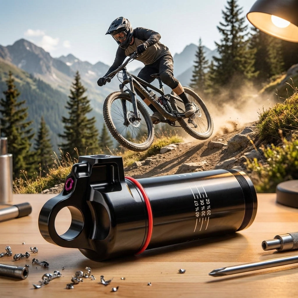 Rockshox Vivid C1+ Dämpfer Body Assembly (2024+) inkl. Eyelet. Ersatzteil für Mountainbike Federung. Optimale Performance.
