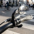 Zéfal Cyclop Fahrradspiegel mit Universal-Befestigung am Lenker, sichere Montage, neueste Version, reflektiert Stadt.