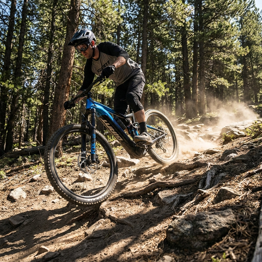 FOX LIVE m2 Controller Giant Trance X E-MTB: Präzise Fahrwerkssteuerung für maximale Performance und Dämpfungsanpassung.