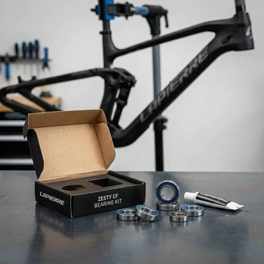 Lagerkit für Lapierre Zesty CF Mountainbike. Präzise Ersatzteile von fahrradteiole.com für optimale Federung und Leistung.