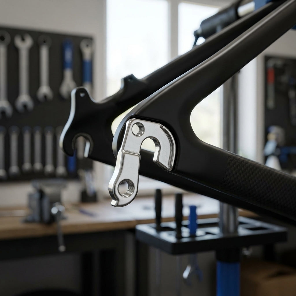 Präzises VAR Schaltauge DH-69146 aus Aluminium 6061 für Fahrrad-Gangschaltungen zur Rahmen-Sicherung.