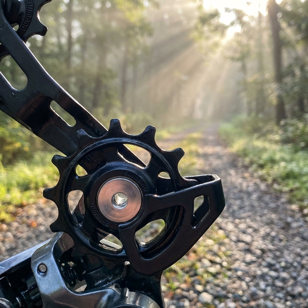 Shimano GRX RD-RX810 Schaltrollensatz für präzise 11-fach Schaltung am Gravelbike und Rennrad.