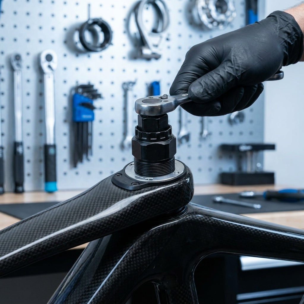 Race Face Easton Cinch Powermeter Kurbelabzieher schwarz. Präzises Werkzeug für sichere Demontage von Fahrradkurbeln.