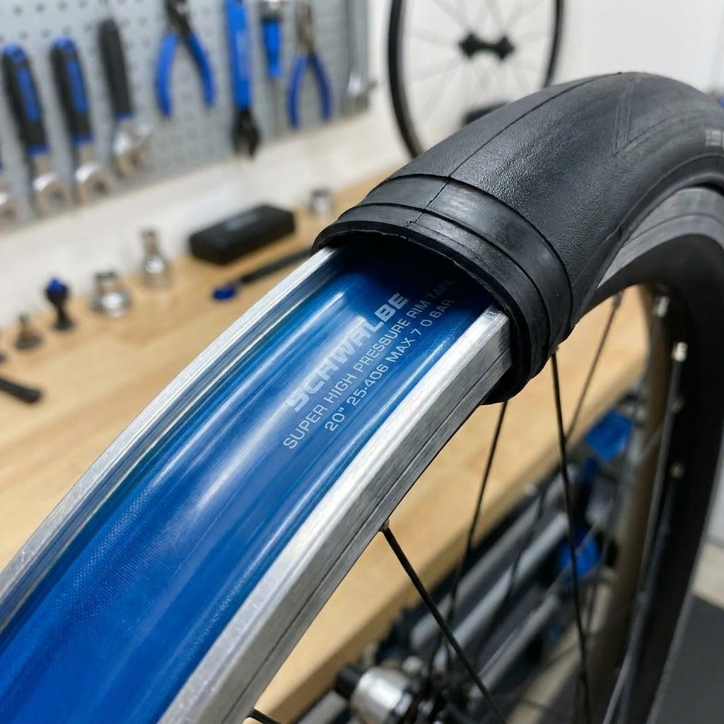 Schwalbe Super High Pressure Felgenband 20 Zoll für hohe Drücke, TPU, Pannenschutz Fahrrad.