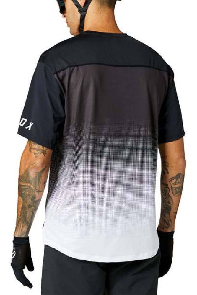 FOX FLEXAIR SS Jersey black white Größe XL