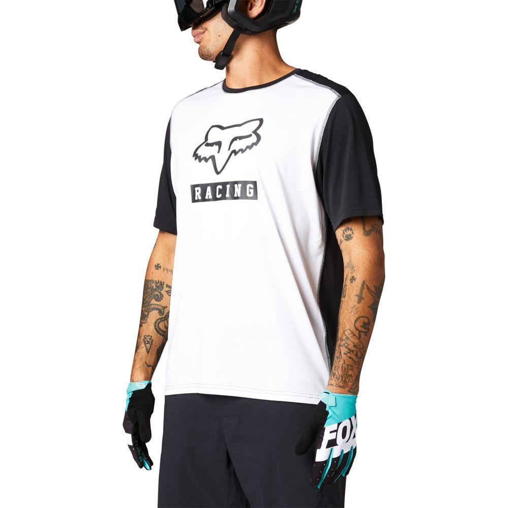 FOX RANGER SS JERSEY BLOCK Jersey white Größe XL