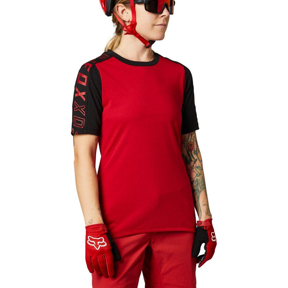 FOX W RANGER DR SS JRSY Jersey chili red Größe S