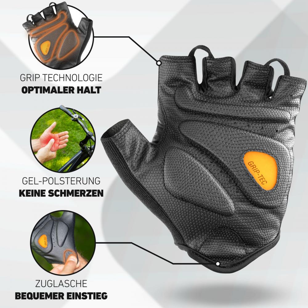 Valkental Handschuhe BikeRider Advanced Gr. XXL Schwarz