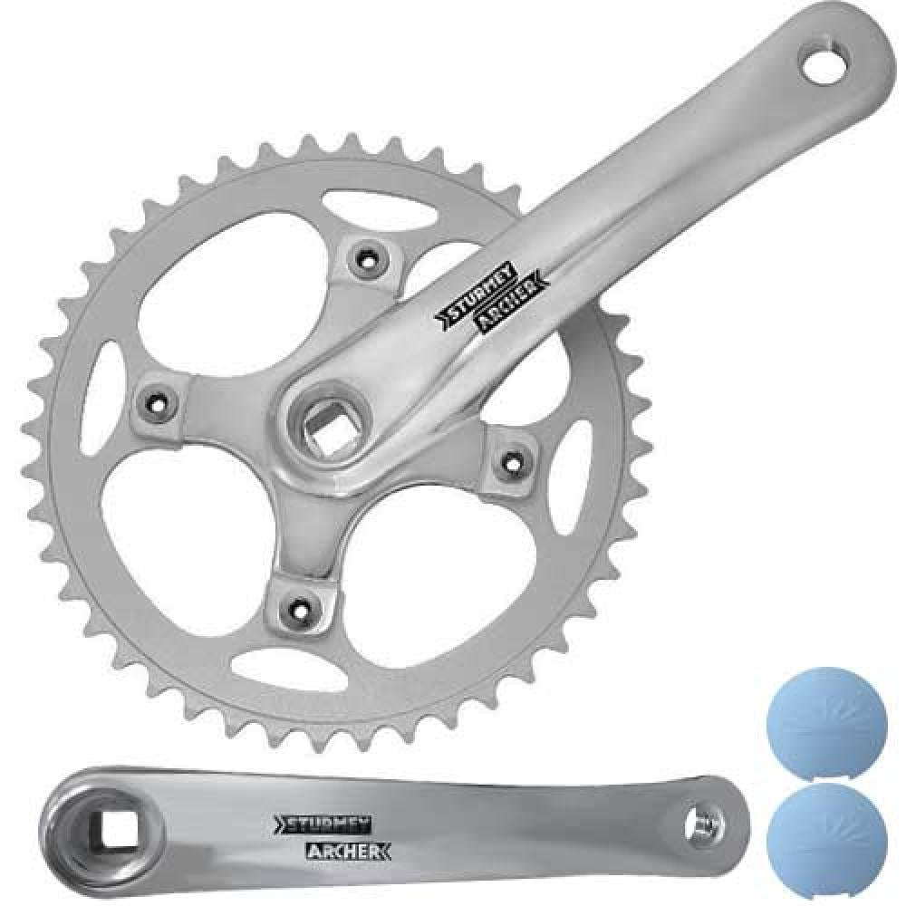 Kurbelsatz FCS720, 42Z, L=170mm, SunRace, 1-fach, Vierkant, silber, SunRace, FCS720-BOX