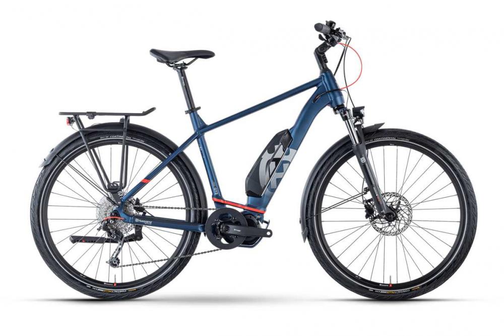 Husqvarna Gran Tourer GT2 Gent 27.5"x60cm 9S Deore, 21 S-E6100-504 d.blue/red matt