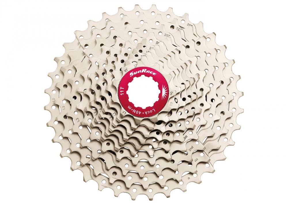 SunRace Kassette CSMX0 TAW 10-fach Fluid Drive Plus 11-36 Zähne silber