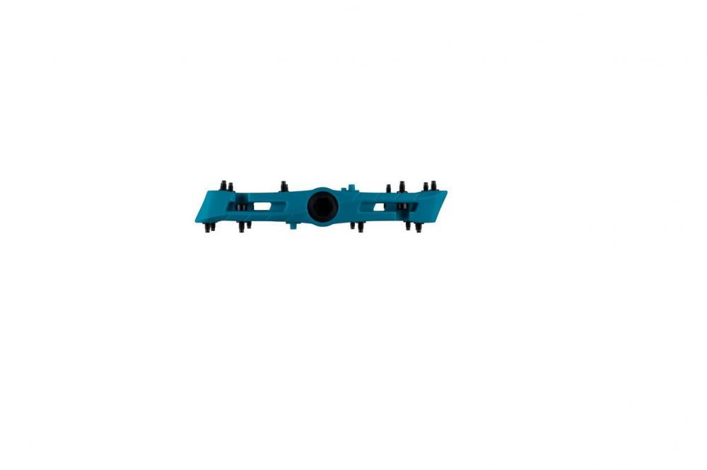 Race Face Chester Large Plattform-Pedal, turquoise - robustes MTB Flat-Pedal der aktuellen Generation