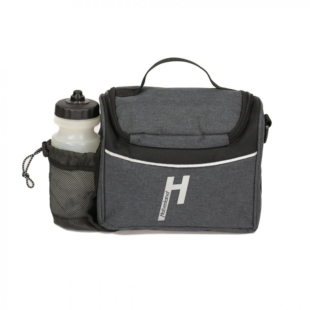 Haberland Lenkertasche 5l Siebensachen anthrazit - praktische Lenkertasche für Alltag und Tour
