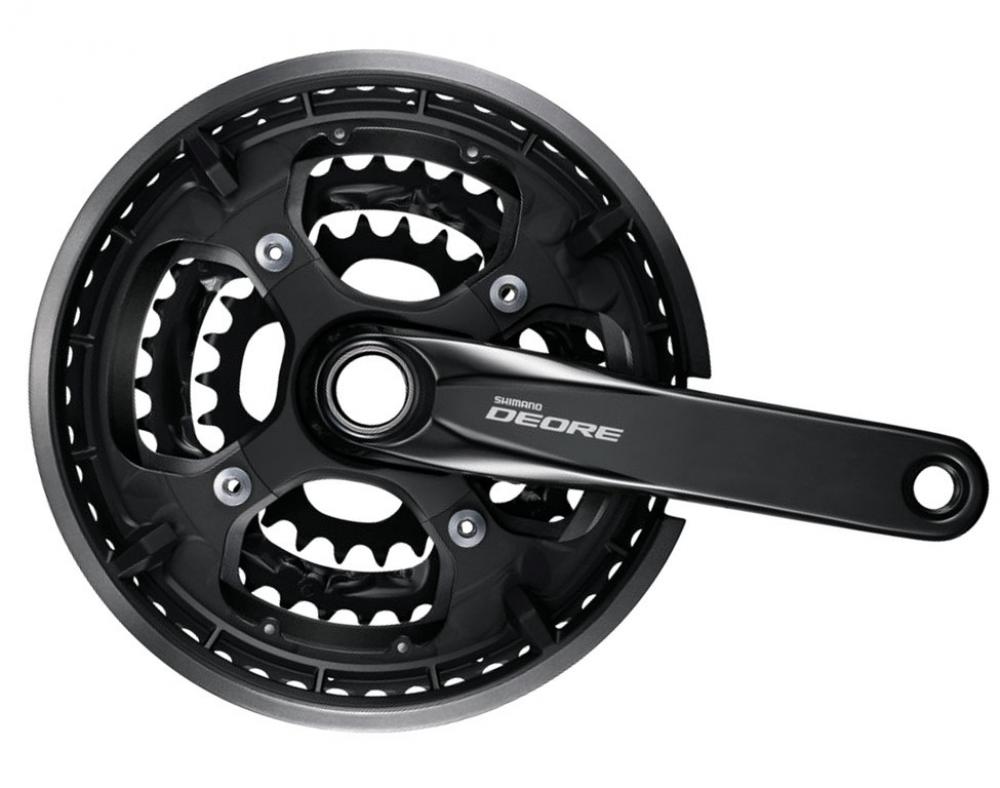 SHIMANO Kurbelgarnitur DEORE FC-T6010 10-fach, 170mm, 48-36-26 Zähne