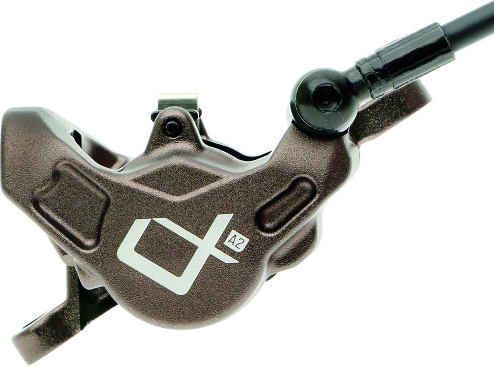 Hayes Bremse Dominion A2 SFL HR schwarz/bronze - kraftvolle Scheibenbremse für kleine Hände