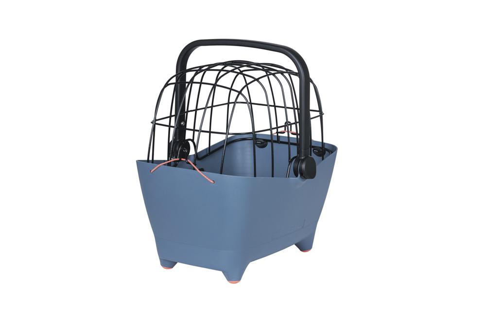 Basil Buddy KF Hundefahrradkorb - 32 l, Faded Denim