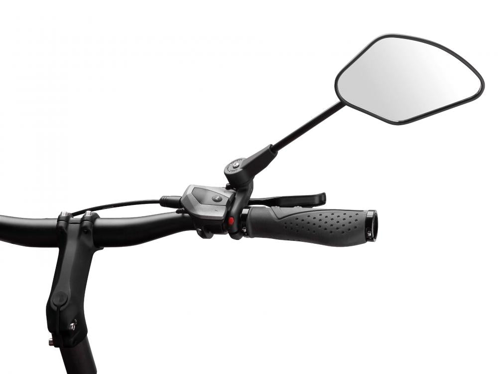 Krampe Fahrradspiegel KF Sport Typ A rechts mittlere Aussenklemmung schwarz
